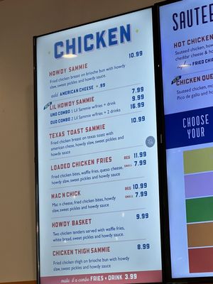 Menu photo 1 Howdy Hot Chicken Sugar Land, TX