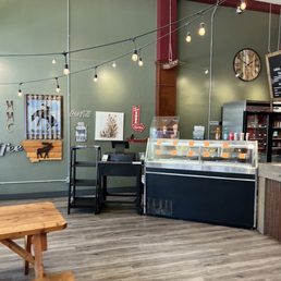 the inside of a bakery the inside of a bakery
