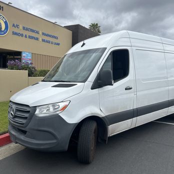 Action Auto & Tire - Fixed van in 20 minutes for tires pressure and diagnostic - Auto Repair Near Me - Mission Viejo, California