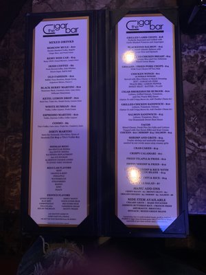 Menu photo 3 The Cigar Bar Lithonia, GA