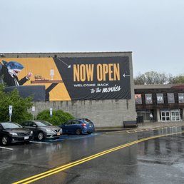 Exterior outside entrance of Alamo Drafthouse Cinema Yonkers - Parking - Yonkers, New York Exterior outside entrance of Alamo Drafthouse Cinema Yonkers - Parking - Yonkers, New York