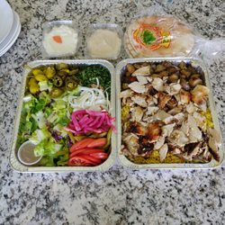 Guava's Shawarma - Chicken shawarma family platter