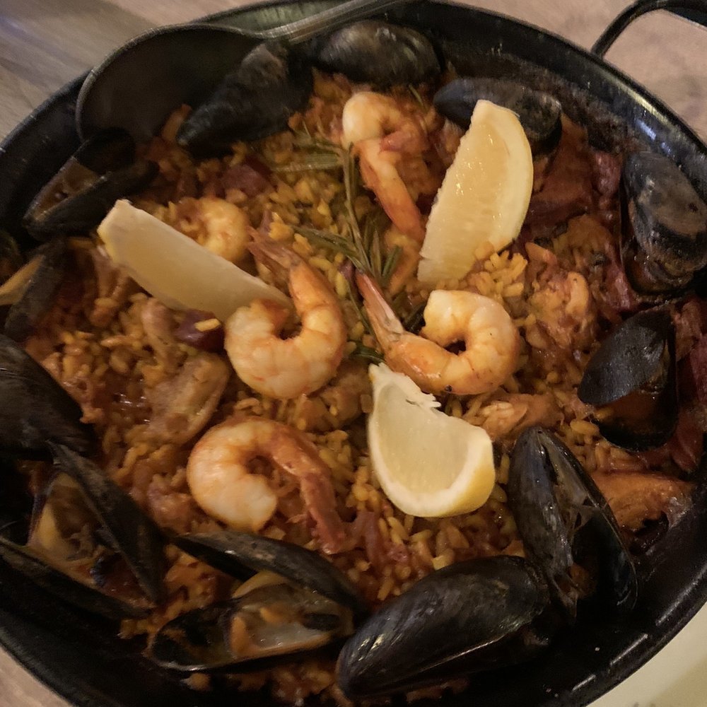 Tapas at Embrujo - Classic paella Bomba - Tapas/Small Plates Near Me - Toronto, Ontario Tapas at Embrujo - Classic paella Bomba - Tapas/Small Plates Near Me - Toronto, Ontario