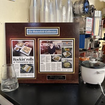 Rolls And Grill - Newspaper article - Vietnamese Near Me - Bakersfield, California