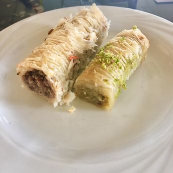 Aladdin Mediterranean Restaurant - Burma & Assorted baklava - Halal Near Me - Miami, Florida