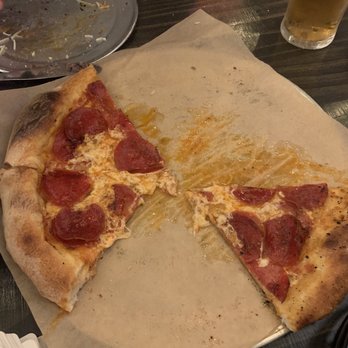 Back Unturned Brewing - Pepperoni pizza - Brewpubs Near Me - San Antonio, Texas