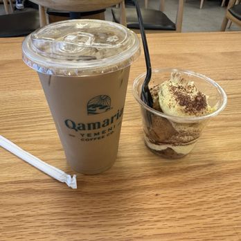 Qamaria Coffee - Iced Mufawaar and tiramisu cup - Coffee & Tea Near Me - Greenfield, Wisconsin Qamaria Coffee - Iced Mufawaar and tiramisu cup - Coffee & Tea Near Me - Greenfield, Wisconsin