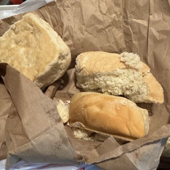 Taste of Jamaica - This is an example of what was sent to me from them! As you can see the bread is broken up and the patties are burnt! - Caribbean Near Me - Lancaster, Texas