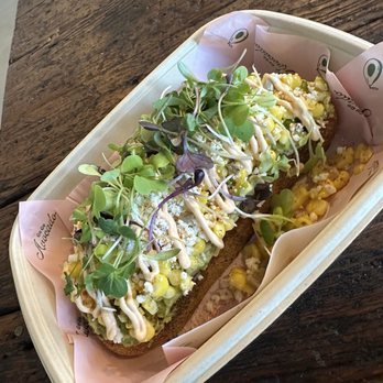 Go Go Avocado - Elote Toast 10/10 - Coffee & Tea Near Me - Tempe, Arizona