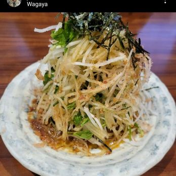 Wagaya - Daikon salad - Ramen Near Me - Honolulu, Hawaii