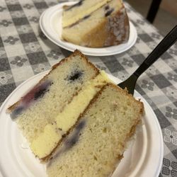 Stone Hearth Cafe - Lemon blueberry cake