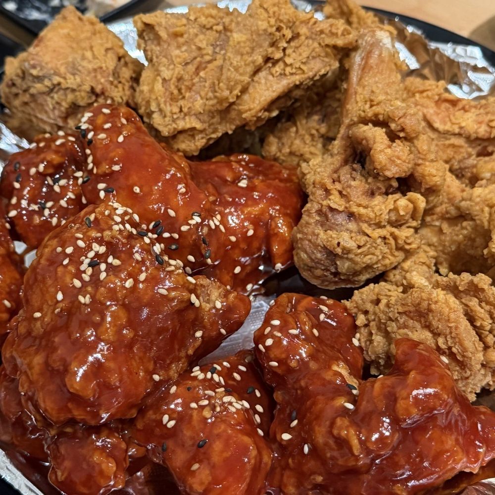 Fried Whole Chicken - Half&Half Fried Whole Chicken - Half&Half