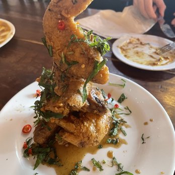 Nue - Chengdu Spicy Jumbo Chicken Wings - Tapas/Small Plates Near Me - Seattle, Washington