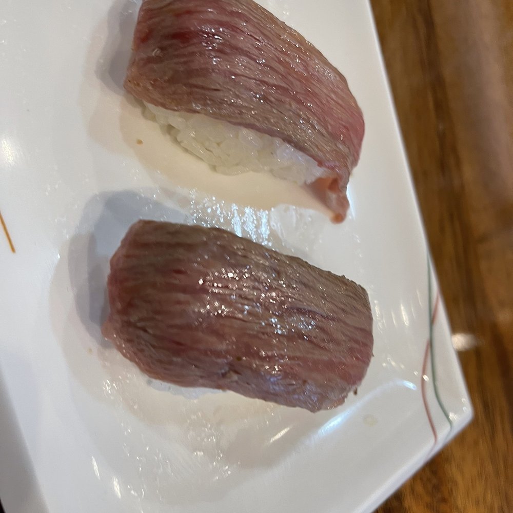 Wasabi - A5 Wagyu seared nigiri - Sushi Bars Near Me - Honolulu, Hawaii Wasabi - A5 Wagyu seared nigiri - Sushi Bars Near Me - Honolulu, Hawaii