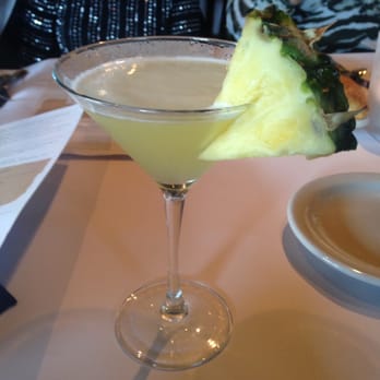 Bonefish Grill - Pineapple Martini - Really good and strong too! - Seafood Near Me - E. Brunswick, New Jersey