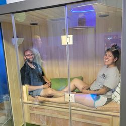 Surf City Cryo - Bring a friend during your dry salt halo therapy session. Single sessions, packages and membership available. #surfcitycryo