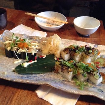 Kingyo - pressed mackerel and negitoro - Japanese Near Me - Vancouver, British Columbia Kingyo - pressed mackerel and negitoro - Japanese Near Me - Vancouver, British Columbia