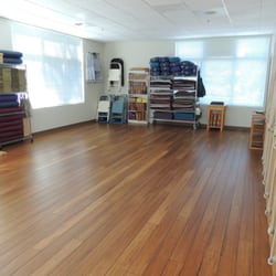 Tree House Iyengar Yoga - With natural bamboo floors and surrounded by trees this is the perfect setting for yoga.
