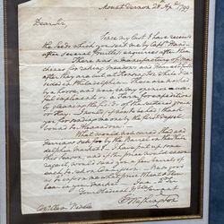 Louisiana State Exhibit Museum - Oh, hey. Don't mind us. This is just a handwritten letter from George Washington. But, you go back to your phone.