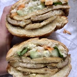Saigon Style Seasoned Pork Banh Mi