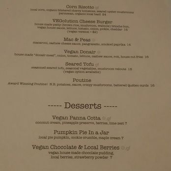Vegolution - Vegetarian Near Me - Saint John, New Brunswick