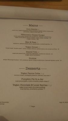 Menu photo 3 Vegolution Saint John, NB