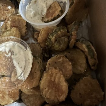 Camp Outpost - Fried pickles - New American Near Me - San Antonio, Texas Camp Outpost - Fried pickles - New American Near Me - San Antonio, Texas