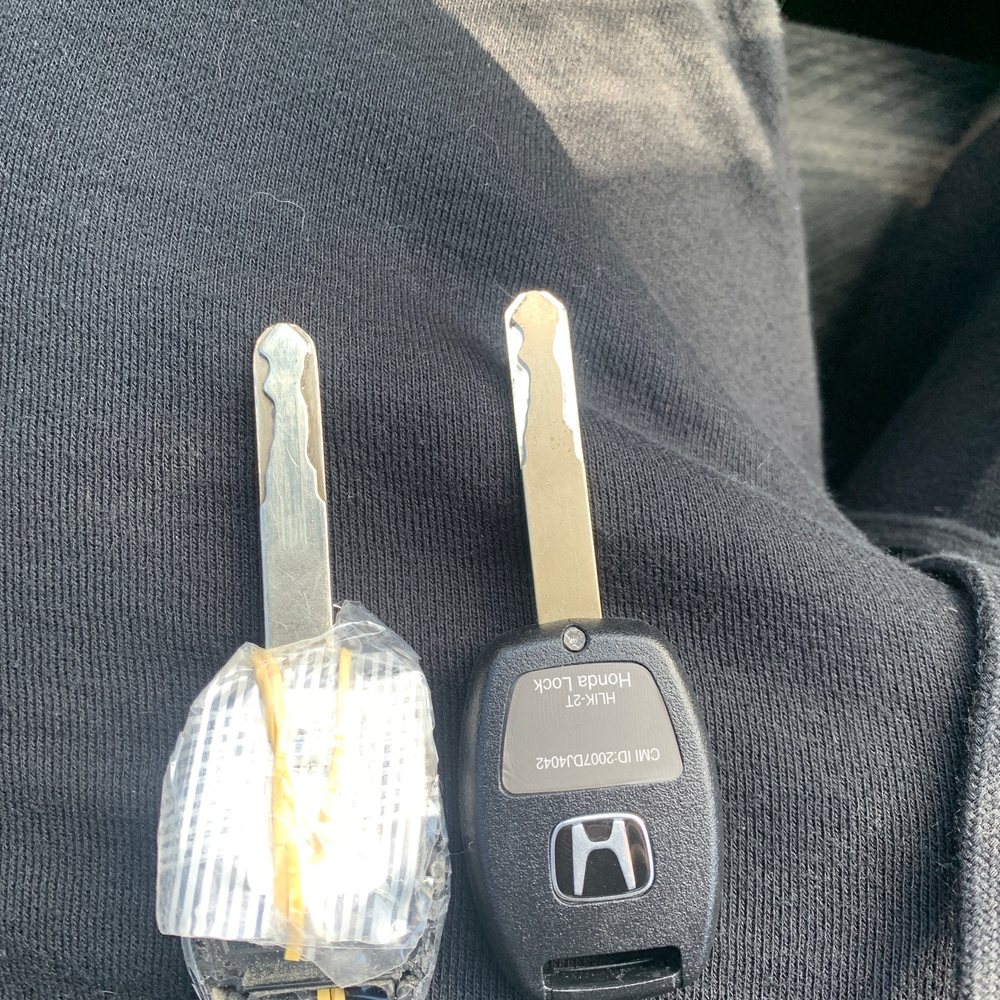 Old key and new key great work Old key and new key great work