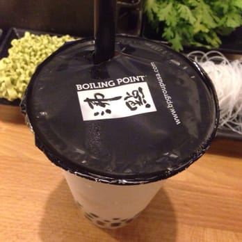Boiling Point - Boiling Point Hokkaido milk tea with tapioca. - Taiwanese Near Me - Seattle, Washington