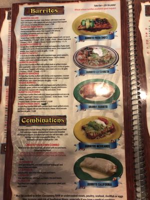 Menu photo 2 La Carreta Lexington, NC