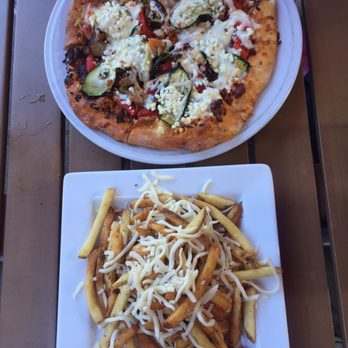 Firehall Pizza - Spanakopizza and cheese fries! - Pizza Near Me - Blue Mountains, Ontario Firehall Pizza - Spanakopizza and cheese fries! - Pizza Near Me - Blue Mountains, Ontario