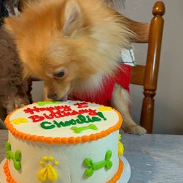 6 inch cake, peanut butter 6 inch cake, peanut butter
