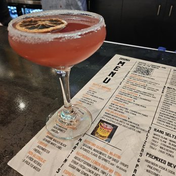 Dueling Axes - Raspberry Lemon Drop Martini! - Axe Throwing Near Me - Las Vegas, Nevada Dueling Axes - Raspberry Lemon Drop Martini! - Axe Throwing Near Me - Las Vegas, Nevada