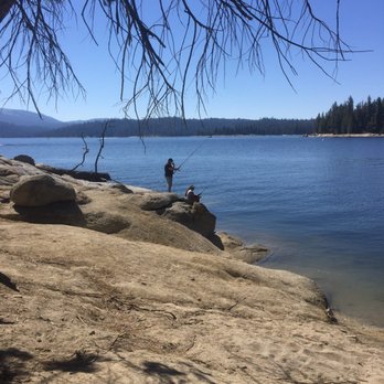 Camp Edison - Great fishing spots you can find! We caught 6 fish in a matter of 6 hours in 2 days. - Campgrounds Near Me - Shaver Lake, California