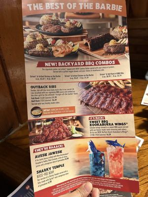 Menu photo 6 Outback Steakhouse Westbury, NY Menu photo 6 Outback Steakhouse Westbury, NY