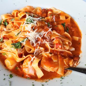Cafe Bella - Seafood fettuccine - Italian Near Me - Fort Worth, Texas