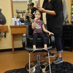 CC's Hair Affair - Caren braiding little loves hair!