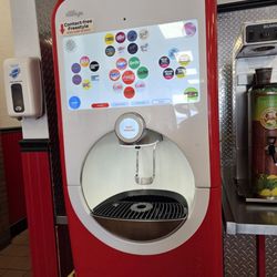 Firehouse Subs - The soft drink modern machine.
