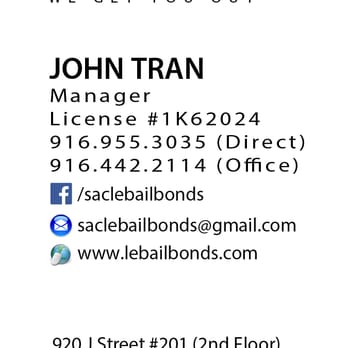 Le Bail Bonds - Bail Bondsmen Near Me - Sacramento, California Le Bail Bonds - Bail Bondsmen Near Me - Sacramento, California