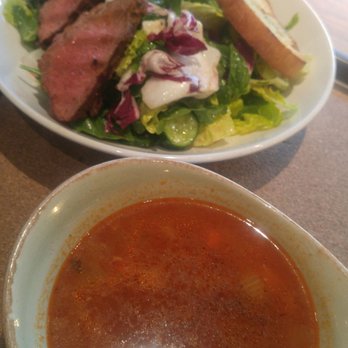 Tender Greens - Mediterranean steak salad and chicken and rice soup - Salad Near Me - Berkeley, California