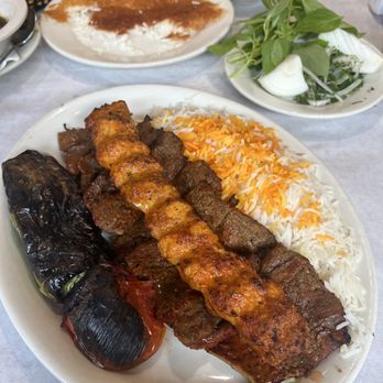 Raffi's Place - My favorite chicken koobideh kabob! Beef Barg (flattened filet mignon) cooked medium rare perfect and flavorful. - Middle Eastern Near Me - Glendale, California Raffi's Place - My favorite chicken koobideh kabob! Beef Barg (flattened filet mignon) cooked medium rare perfect and flavorful. - Middle Eastern Near Me - Glendale, California