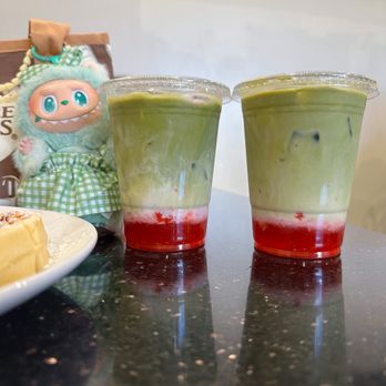 Fresh Bites Hawaii - BOGO strawberry matcha lattes! $6.95 for both drinks on 09.28.2025 - Poke Near Me - Honolulu, Hawaii
