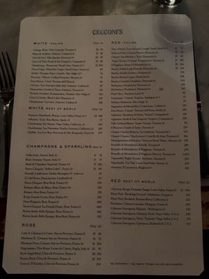 Menu photo 4 Cecconi's Dumbo Brooklyn, NY Menu photo 4 Cecconi's Dumbo Brooklyn, NY