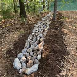 Simpson landscape and lawn care - Gutter underground drain system