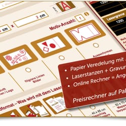 Palegra Lasergravur - Online Preis ... Budget kalkulieren, Preis finden, Preis sofort ... online den Preis selbst bestimmen können