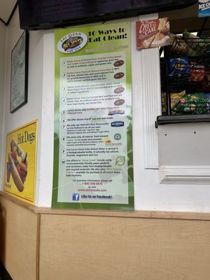 Menu photo 5 Larry's Giant Subs Fayetteville, GA