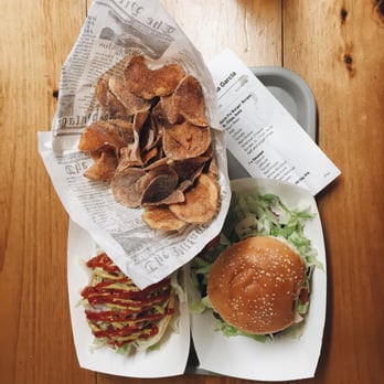 FLX Wienery - blackbean burger + chorizo dog + chips = full bellies - Beer Bar Near Me - Dundee, New York FLX Wienery - blackbean burger + chorizo dog + chips = full bellies - Beer Bar Near Me - Dundee, New York