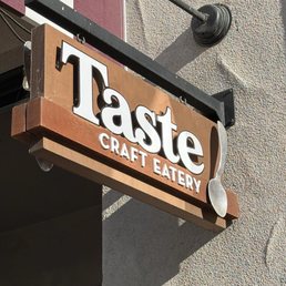 Outside sign Outside sign