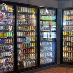 QuikTrip - Look at all those front and faces drinks.   Warms my OCD heart.