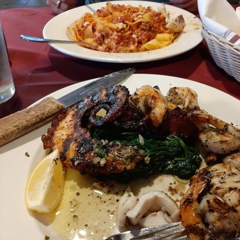 Vecchia Osteria - Grilled octopus special...delicious and linguini bolognese!!! - Italian Near Me - Newtown, Pennsylvania Vecchia Osteria - Grilled octopus special...delicious and linguini bolognese!!! - Italian Near Me - Newtown, Pennsylvania